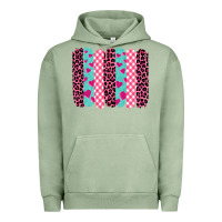 Pigment Oil Green valentine's day brushstrokes Urban Hoodie - BarkalooDesign