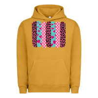 Pigment Peanut Butter valentine's day brushstrokes Urban Hoodie - BarkalooDesign