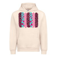 Sandshell valentine's day brushstrokes Urban Hoodie - BarkalooDesign