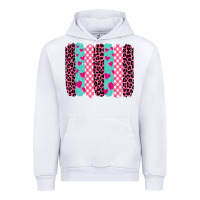 White valentine's day brushstrokes Urban Hoodie - BarkalooDesign