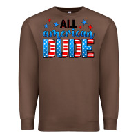 Chestnut All American dude Premium Sweatshirt - Neo Western