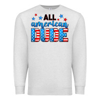 Oatmeal Heather All American dude Premium Sweatshirt - Neo Western
