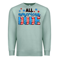 Seafoam All American dude Premium Sweatshirt - Neo Western
