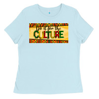 Baby Blue do it for the culture license plate Ladies Tee - BarkalooDesign