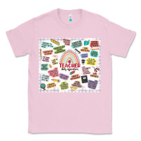 Bubblegum Pink teacher daily affirmations Classic Tee - MaliasSmallBusiness