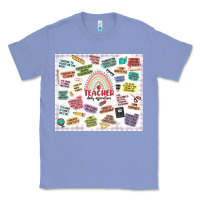 Colony Blue teacher daily affirmations Classic Tee - MaliasSmallBusiness