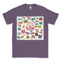 Lavender teacher daily affirmations Classic Tee - MaliasSmallBusiness