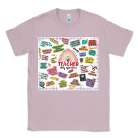 Lilac teacher daily affirmations Classic Tee - MaliasSmallBusiness