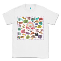 White teacher daily affirmations Classic Tee - MaliasSmallBusiness