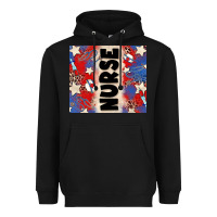 Black american nurse Heavyweight Hoodie - Zillion Design Studio