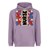 Lavender american nurse Heavyweight Hoodie - Zillion Design Studio