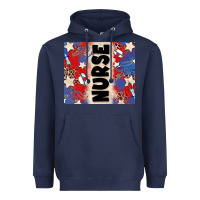 Navy american nurse Heavyweight Hoodie - Zillion Design Studio