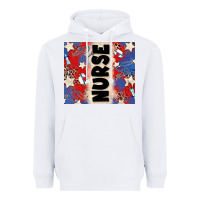 White american nurse Heavyweight Hoodie - Zillion Design Studio