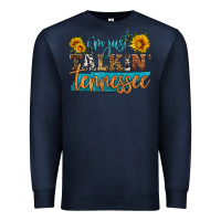 Navy i'm just talking tennessee Premium Sweatshirt - HRA Design Shop