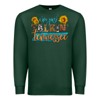Sports Green i'm just talking tennessee Premium Sweatshirt - HRA Design Shop