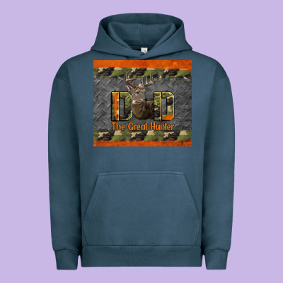 Western Dad The Great Deer Hunter Urban Hoodie Designed By Lillyallendesigns