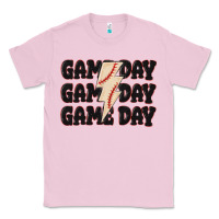 Bubblegum Pink game day game day baseball Classic Tee - MaliasSmallBusiness