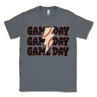 Charcoal Heather game day game day baseball Classic Tee - MaliasSmallBusiness