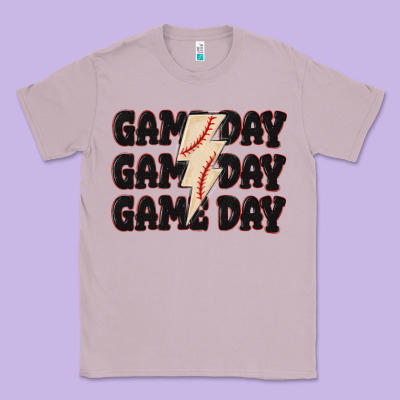 Classic Tee game day game day baseball