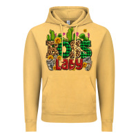Boss Lady With Money And Cactus Vintage Hoodie | Teevron