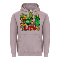 Vintage Zinc boss lady with money and cactus Vintage Hoodie - AdoDesignShop