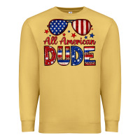 Antique Gold All American dude Premium Sweatshirt - Neo Western