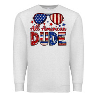 Oatmeal Heather All American dude Premium Sweatshirt - Neo Western
