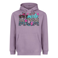Lavender moto mom Heavyweight Hoodie - texasbilliewilder