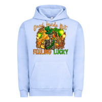 Pigment Grape Ice dead inside but feeling lucky Urban Hoodie - NancyCooperArtShop