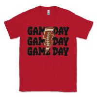 Red game day game day game day basketball Classic Tee - MaliasSmallBusiness