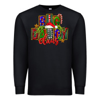 Black Christmas big daddy claus Premium Sweatshirt - FaDigitalArtStudio