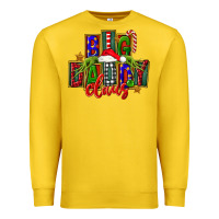 Lemon Christmas big daddy claus Premium Sweatshirt - FaDigitalArtStudio