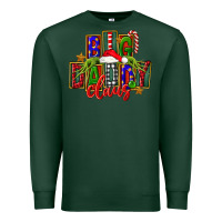 Sports Green Christmas big daddy claus Premium Sweatshirt - FaDigitalArtStudio