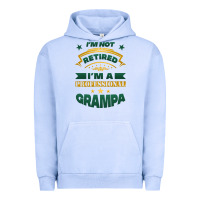 Pigment Grape Ice i'm not retired i'm a professional grampa Urban Hoodie - Jasminsmagicworld
