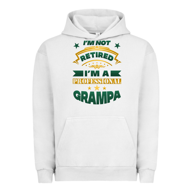 I'm Not Retired I'm A Professional Grampa Urban Hoodie by Jasminsmagicworld | Teevron