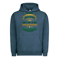 Pigment Midnight Navy i'm not retired i'm a professional grampa Urban Hoodie - Jasminsmagicworld