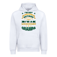 White i'm not retired i'm a professional grampa Urban Hoodie - Jasminsmagicworld