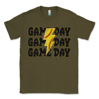 Army Green game day game day game day softball Classic Tee - MaliasSmallBusiness