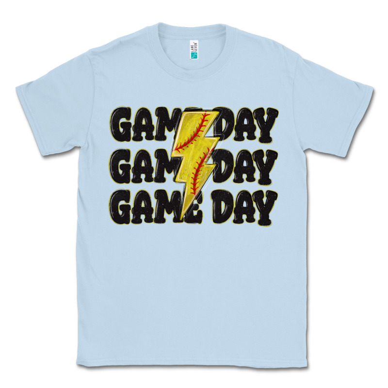 Game Day Game Day Game Day Softball Classic Tee by MaliasSmallBusiness | Teevron
