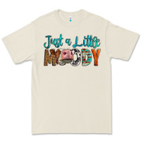 Bone Western Just A Little Moody Cow Premium Tee - LillyAllenDesigns