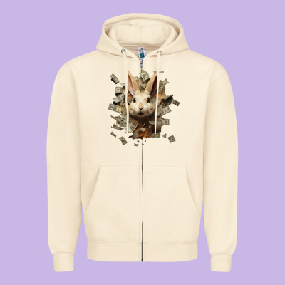 Zipper Hoodie bad rabbit