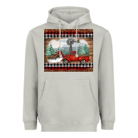 Moon Dust Christmas farm and truck Heavyweight Hoodie - RanaPortraitStore