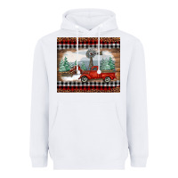 Christmas Farm And Truck Heavyweight Hoodie | Teevron