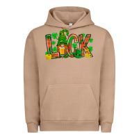 Pigment Burro luck with gnome and beer Urban Hoodie - NancyCooperArtShop