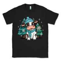 Black winter i'm udderly freezing baby cow Classic Tee - MaliasSmallBusiness