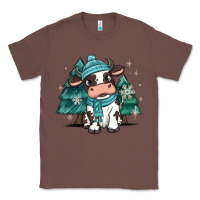 Chestnut winter i'm udderly freezing baby cow Classic Tee - MaliasSmallBusiness