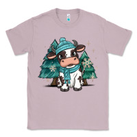 Lilac winter i'm udderly freezing baby cow Classic Tee - MaliasSmallBusiness