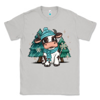 Moon Dust winter i'm udderly freezing baby cow Classic Tee - MaliasSmallBusiness