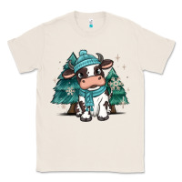 Natural winter i'm udderly freezing baby cow Classic Tee - MaliasSmallBusiness