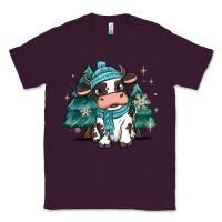 Plum winter i'm udderly freezing baby cow Classic Tee - MaliasSmallBusiness